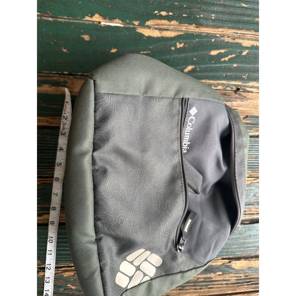 Columbia Roll Top Insulated Lunch Bag Cooler Green Grey 1-11023-01-72